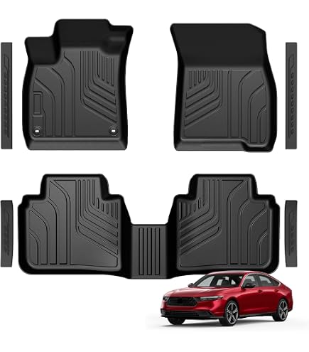 Amazon.com: Fit 2023-2026 Honda Accord 3D TPE Floor Mats | IKON
